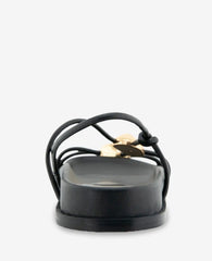 Vera Strappy Leather Embellished Sandal