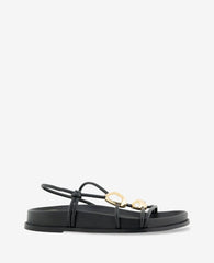 Vera Strappy Leather Embellished Sandal