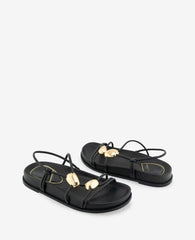 Vera Strappy Leather Embellished Sandal