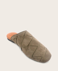 GENTLE SOULS - Westley Suede Woven Mule