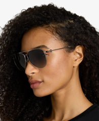 Pilot Titanium Aviator Sunglasses