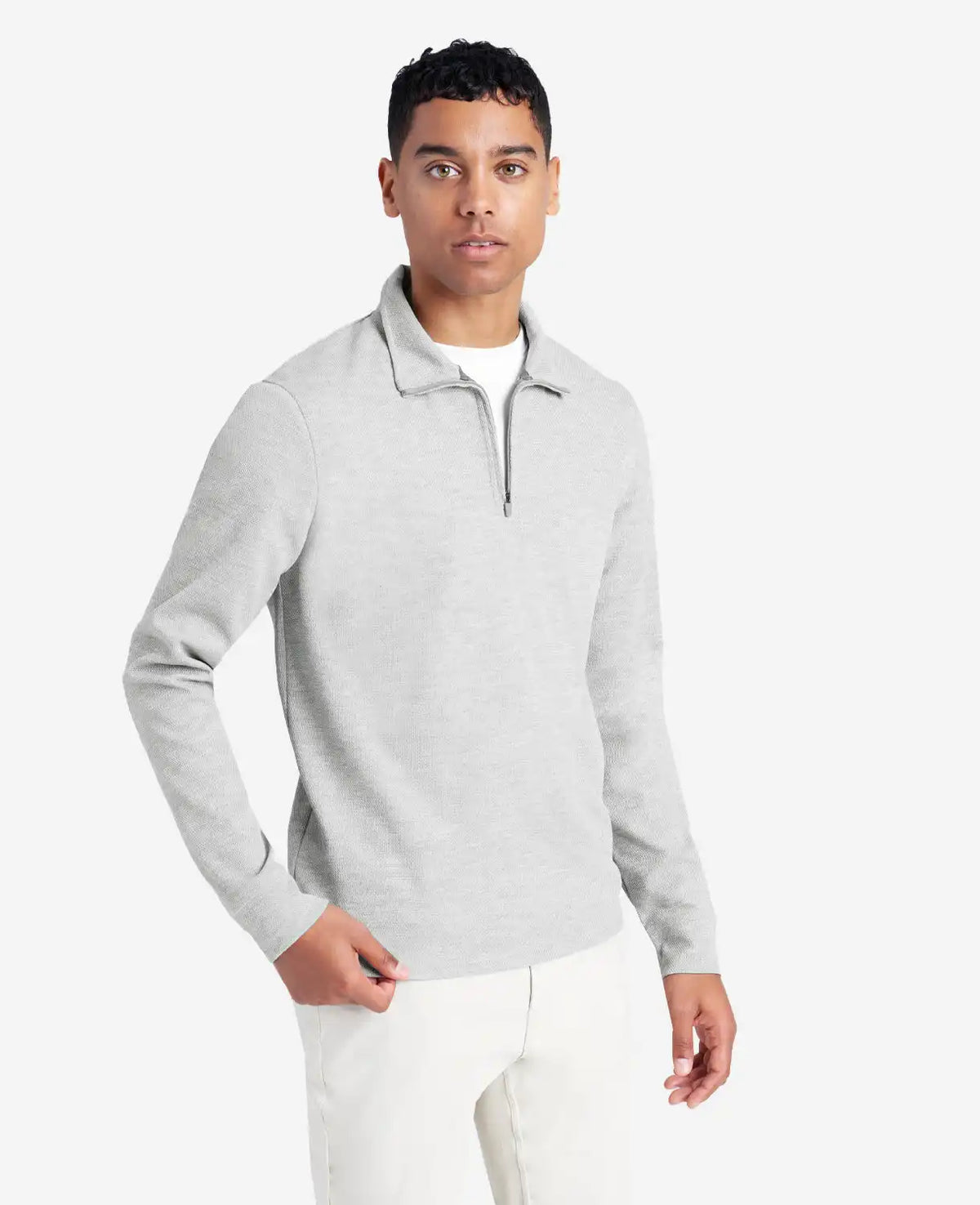 Sport Quarter-Zip Knit Pullover
