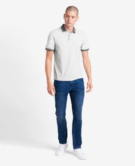 Colorblock Collar Solid Short Sleeve Polo