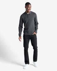 Long Sleeve Polo Sweater