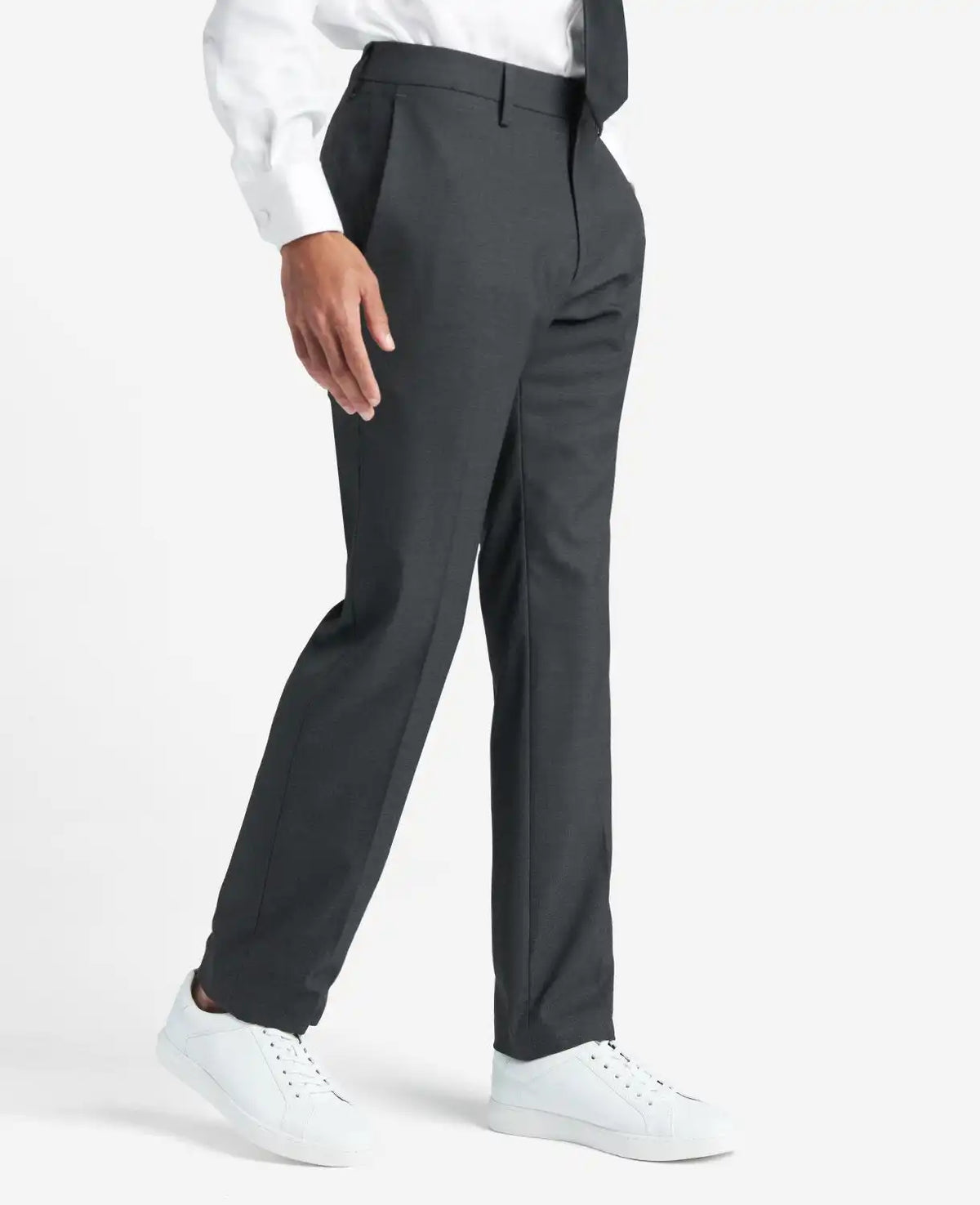 Slim-Fit Stretch Twill Dress Pant