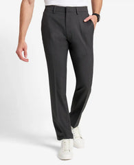 Modern-Fit Micro Check Stretch Trouser