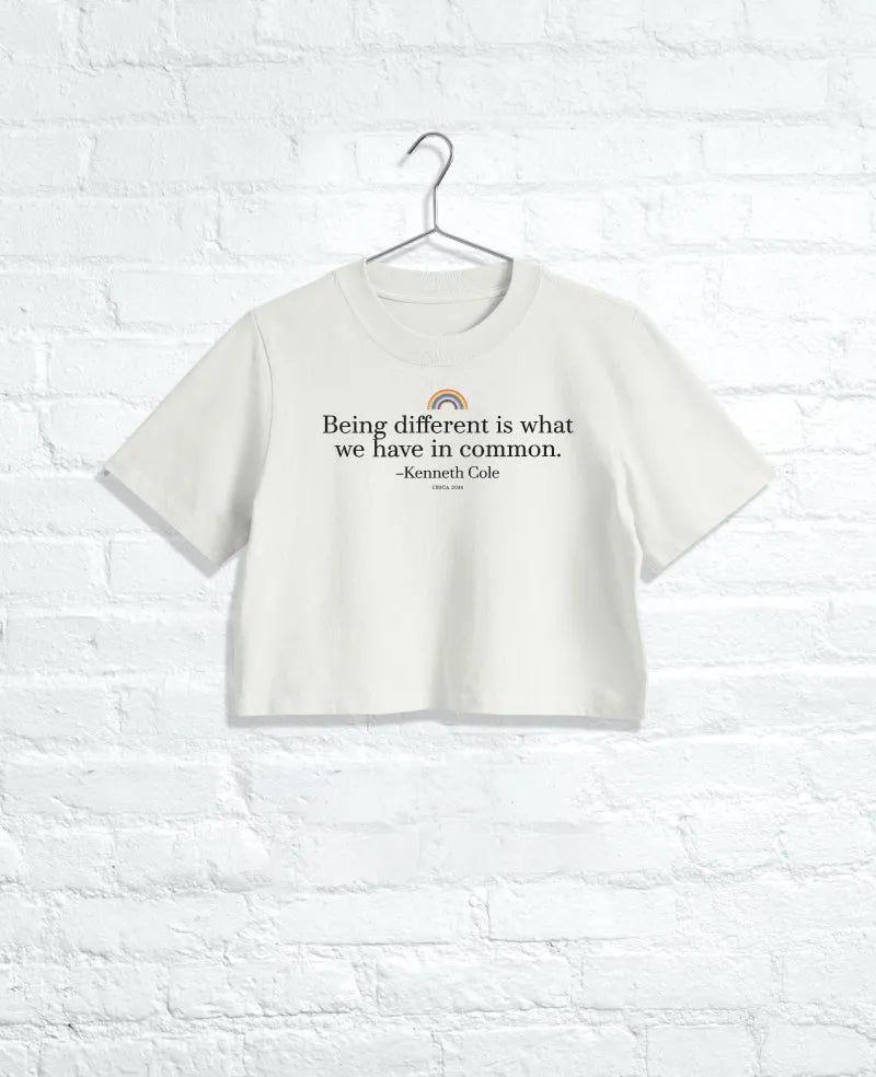 Women's DIFFERENT Cropped Tee