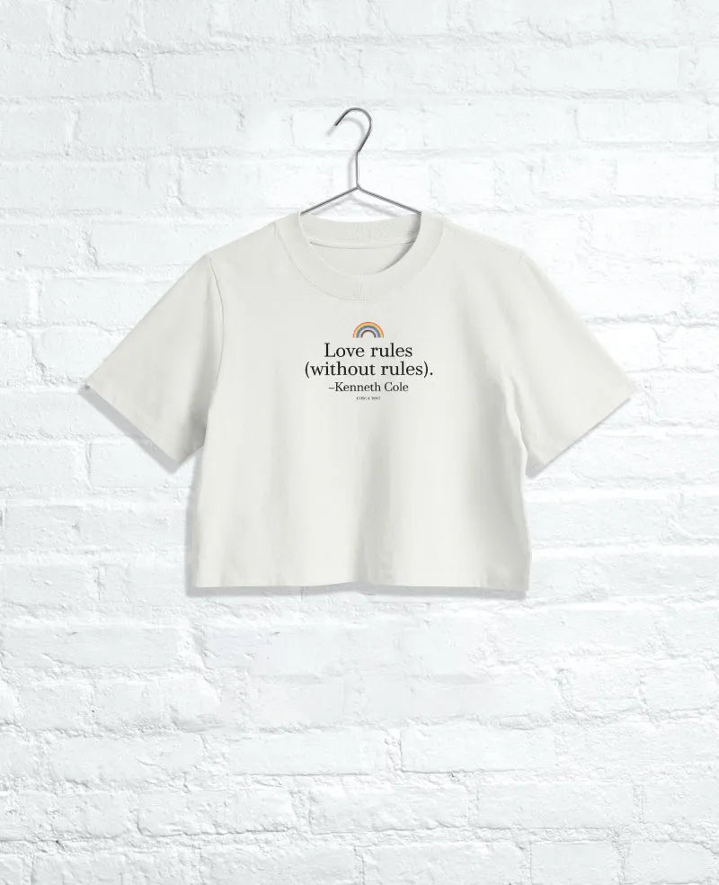 Women's LOVE Cropped Tee