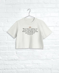 Women's CLOSET Cropped Tee